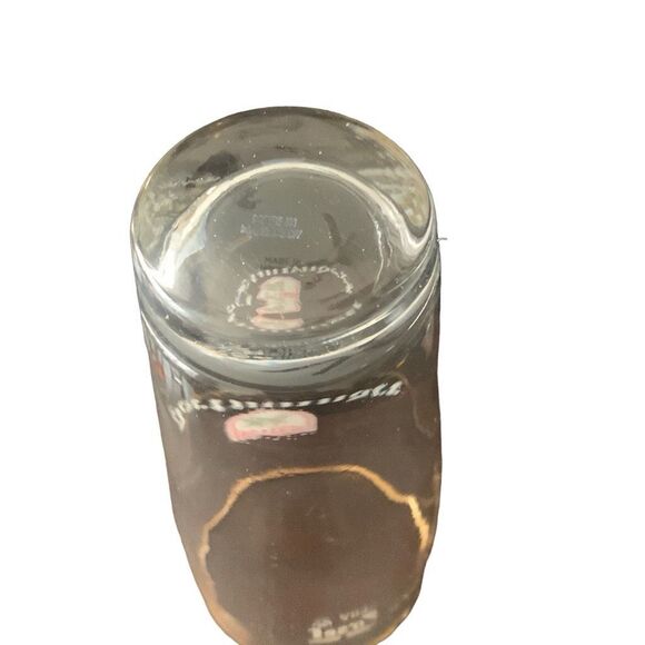 Vintage Riter Bier Beer Dortmunder .25 Liter Gold Rim Glass West Germany Rare - Picture 11 of 11